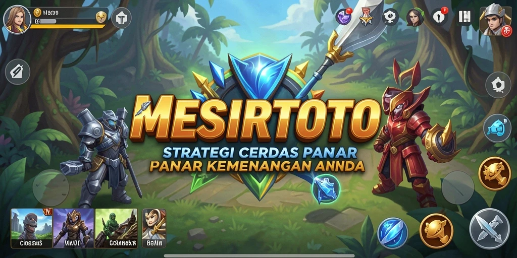 Tampilan gameplay <strong>MESIRTOTO</strong> yang menegangkan dan penuh strategi.