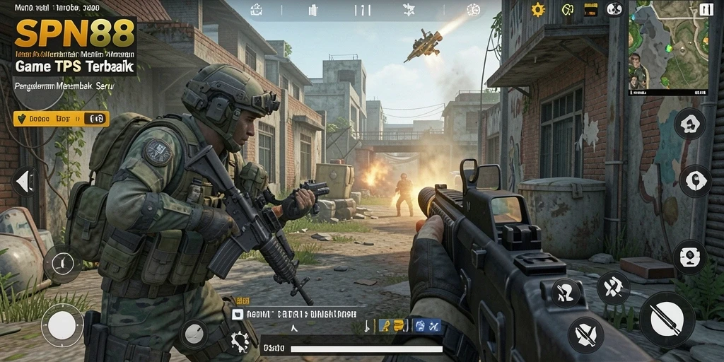 Screenshot menunjukkan aksi gameplay seru di SPN88 dengan grafis menakjubkan.